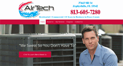 Desktop Screenshot of airtechpasco.com